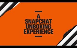 First Snapchat AR Sneaker Unboxing media 1