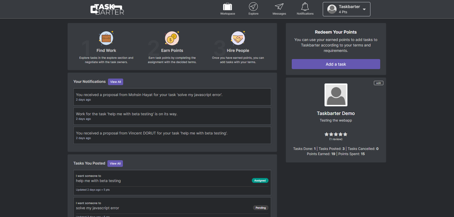 Taskbarter gallery image