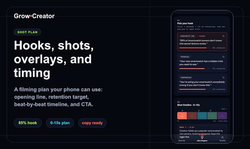 Grow Creator 2.0 screenshot 2