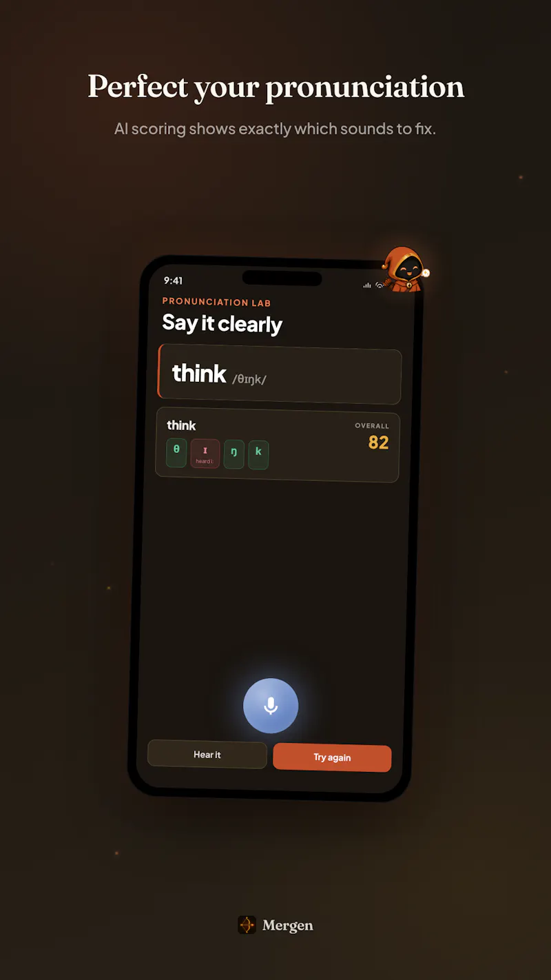 Mergen: AI English Tutor screenshot 7