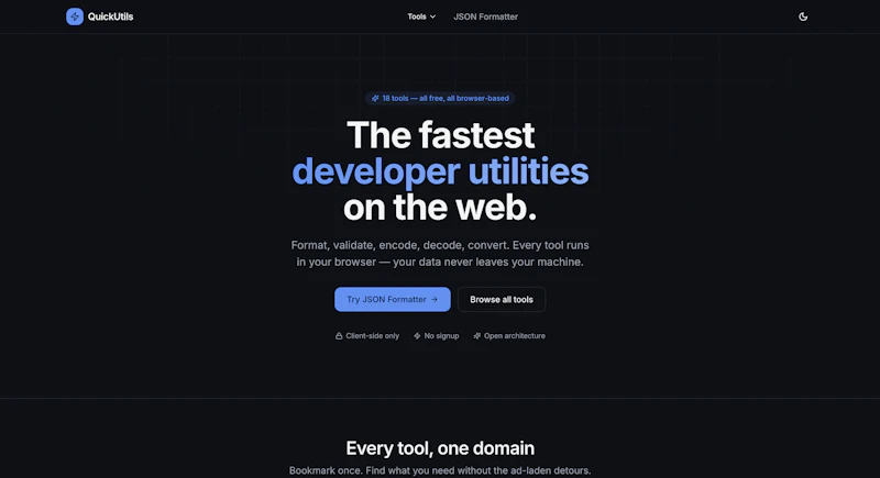 QuickUtils screenshot 1