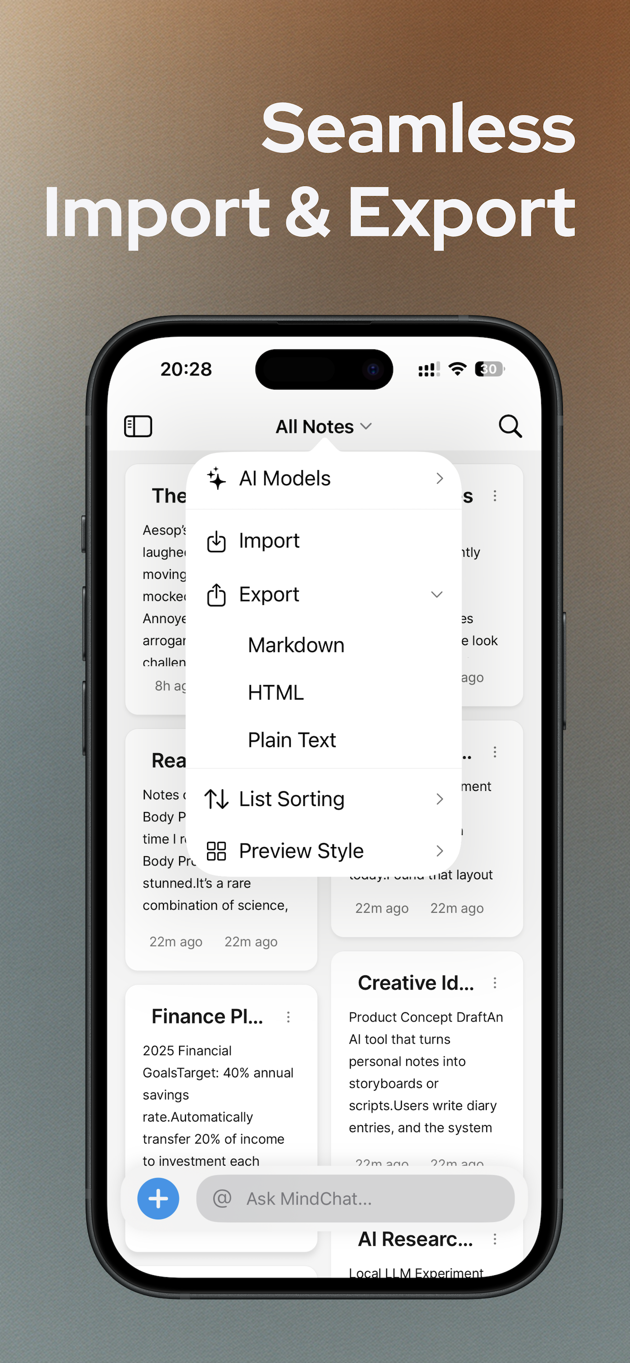 Mindrafts - Screenshot 4 showing product features and functionality