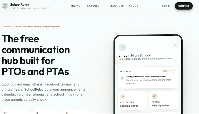 SchoolRelay screenshot 2