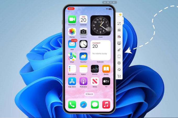 Apowermirror media 3