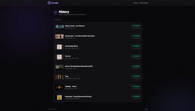 Chordict — Audio Chord & Lyric Analyzer gallery image