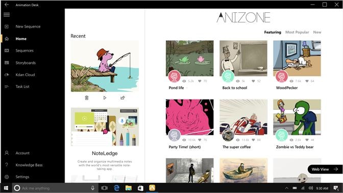 Animation Desk For Windows gallery image