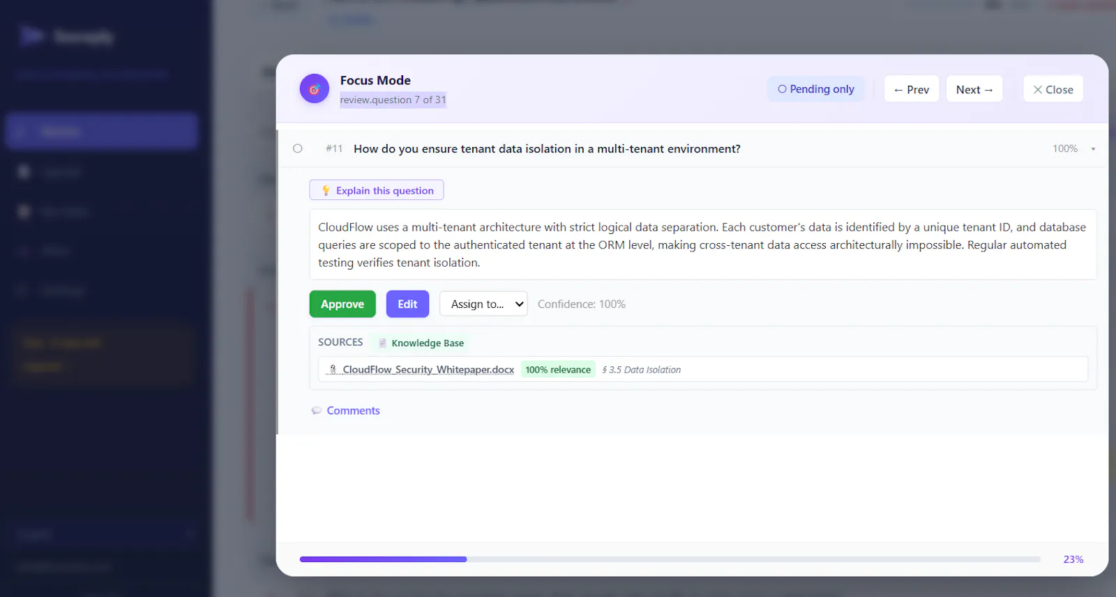 Secreply screenshot 2