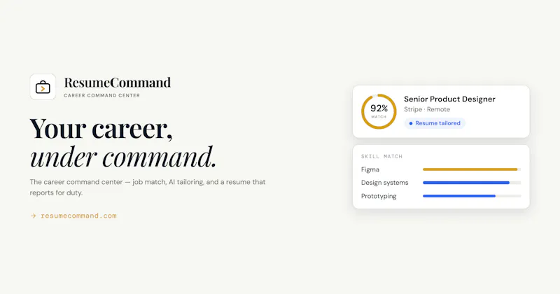 ResumeCommand screenshot 2
