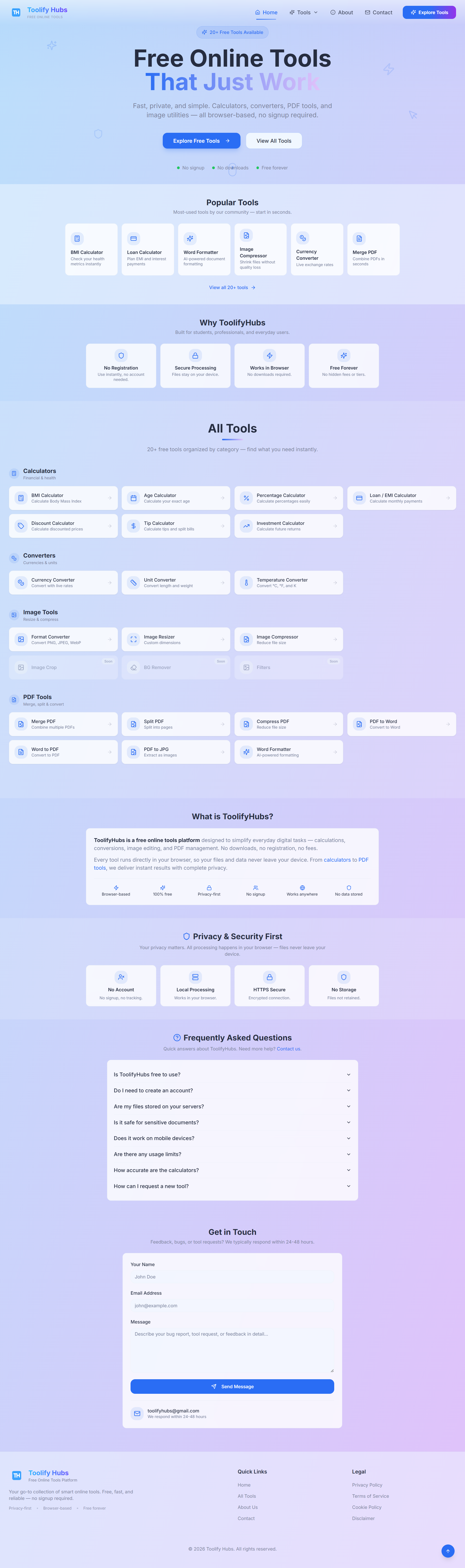 Toolify Hubs - Screenshot 3 showing product features and functionality