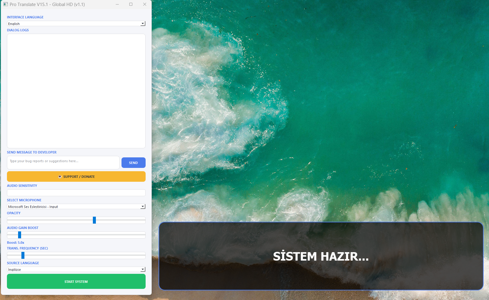 LiveSub AI veya VideoTranscribe - Main product screenshot demonstrating key features and user interface