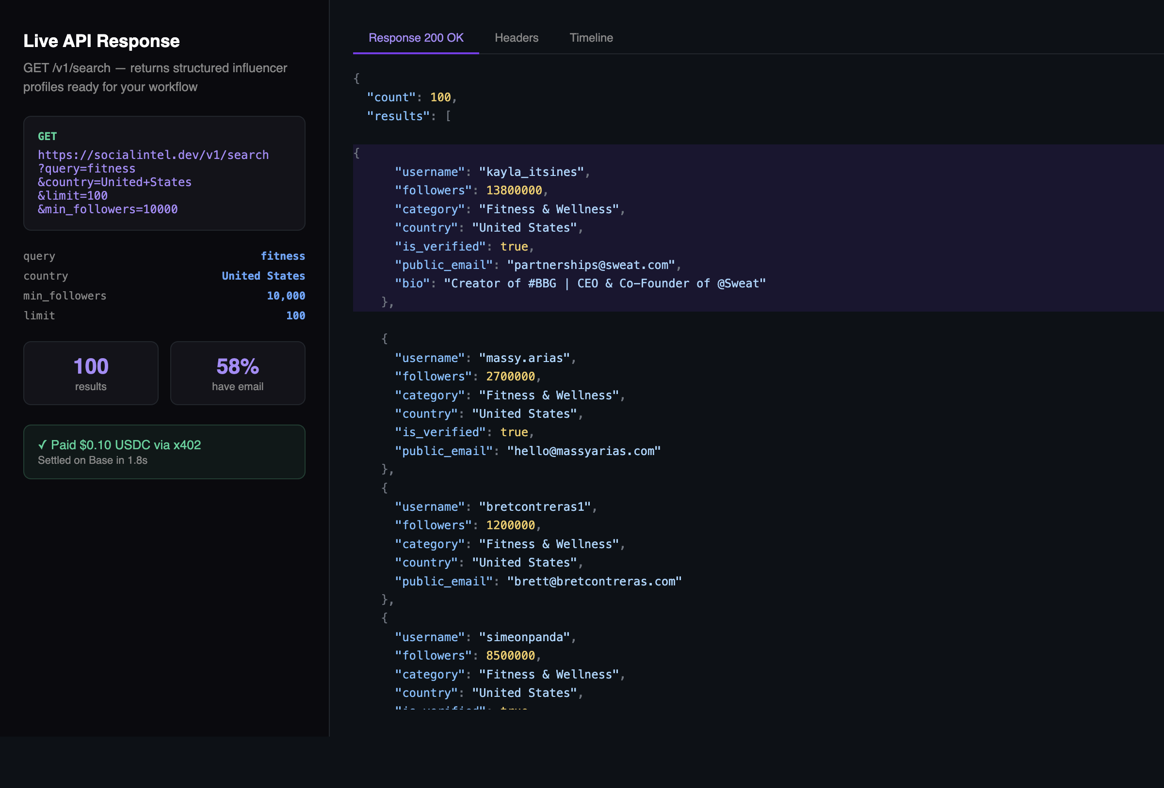 Social Intel gallery image