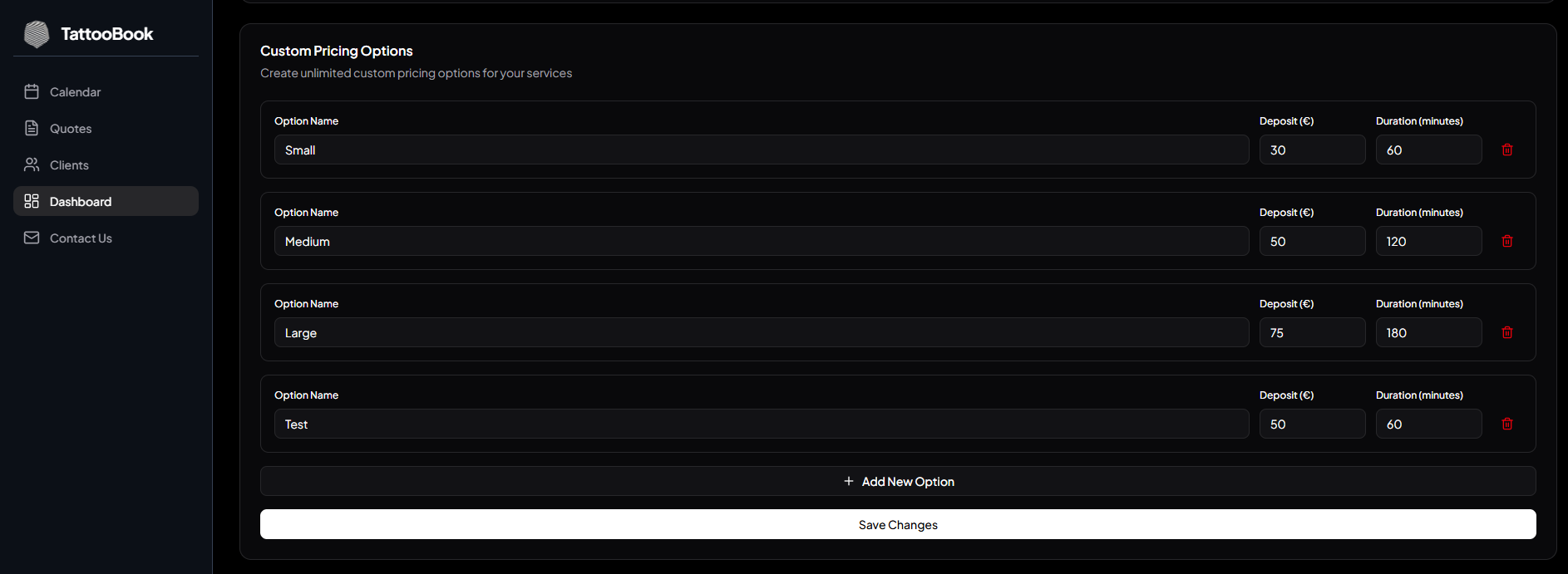 TattooBook - Screenshot 4 showing product features and functionality