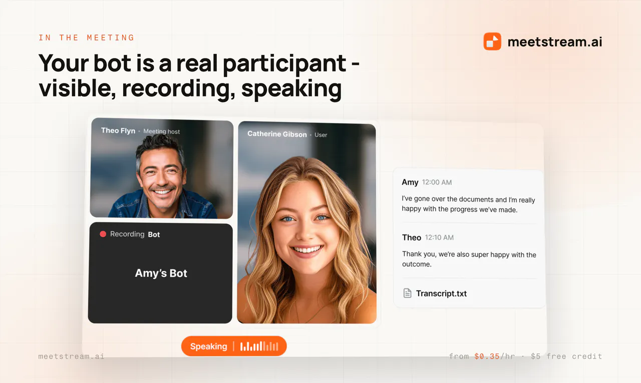 MeetStream AI gallery image