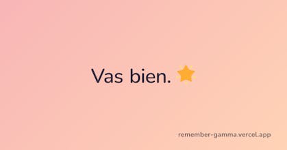Remember — vas bien gallery image