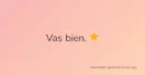Remember — vas bien