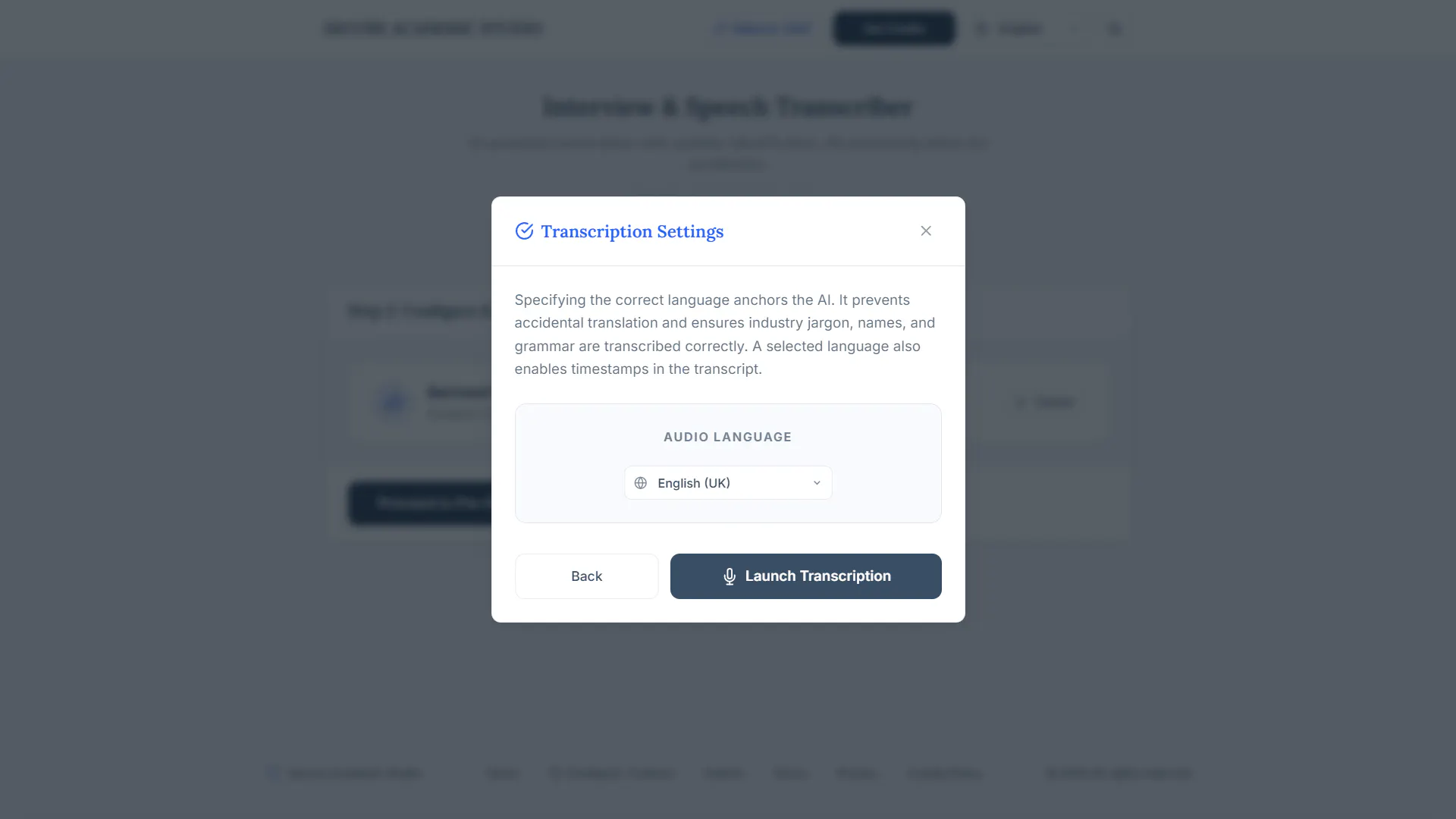 Secure Interview & Speech Transcriber gallery image