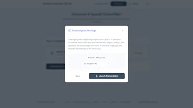 Secure Interview & Speech Transcriber gallery image