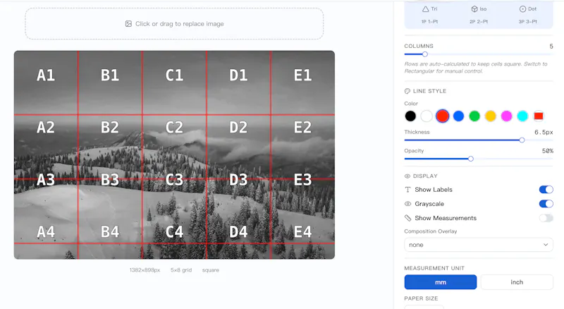 Grid Maker  screenshot 5