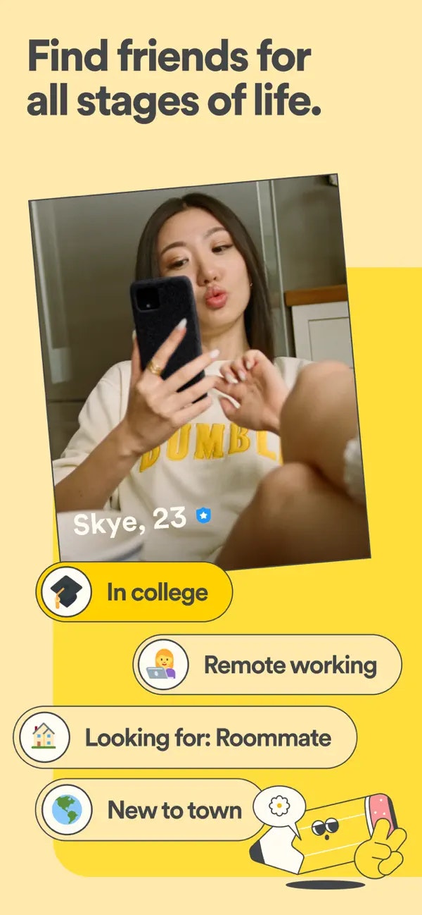 Bumble für Freunde media 3