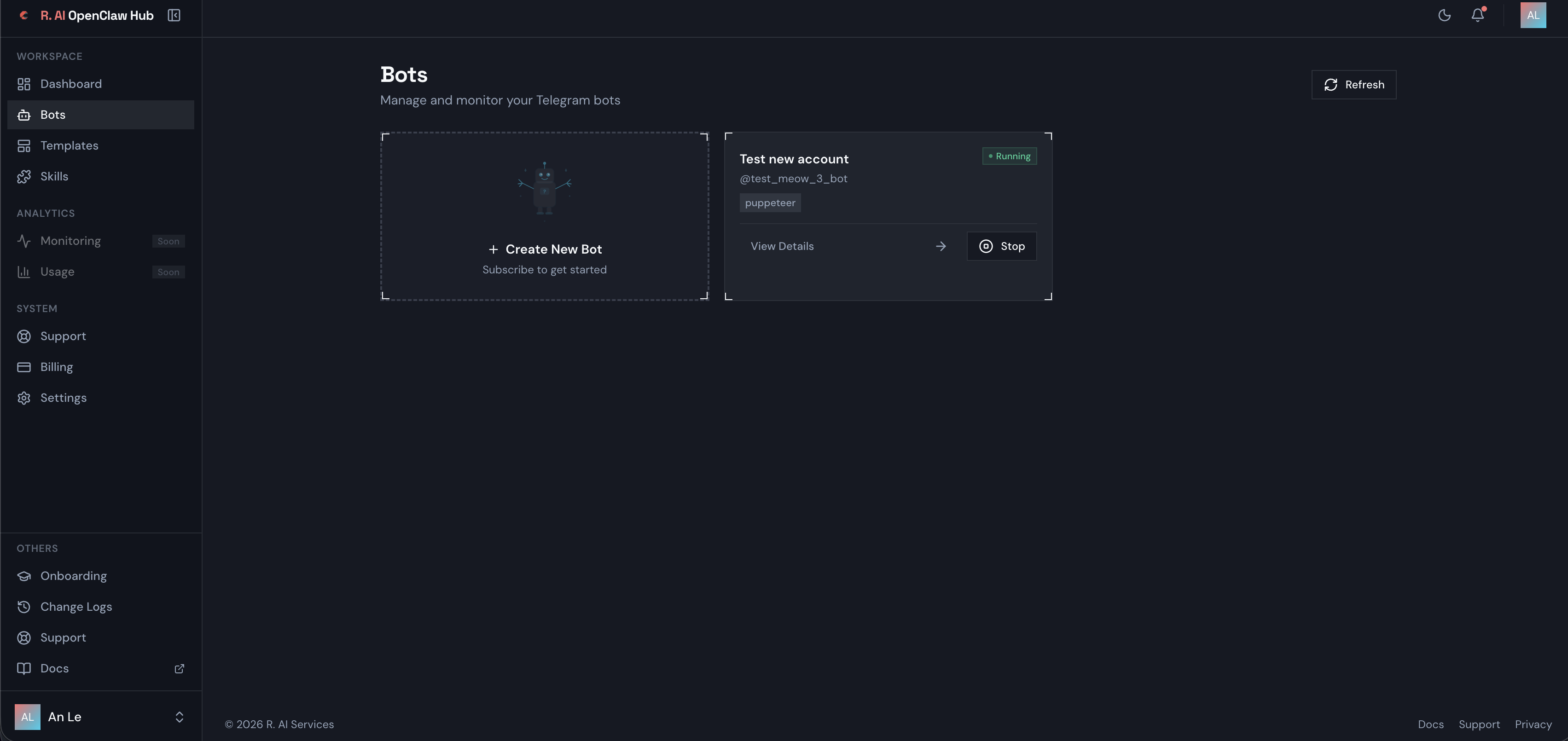 R. AI OpenClaw Hub gallery image