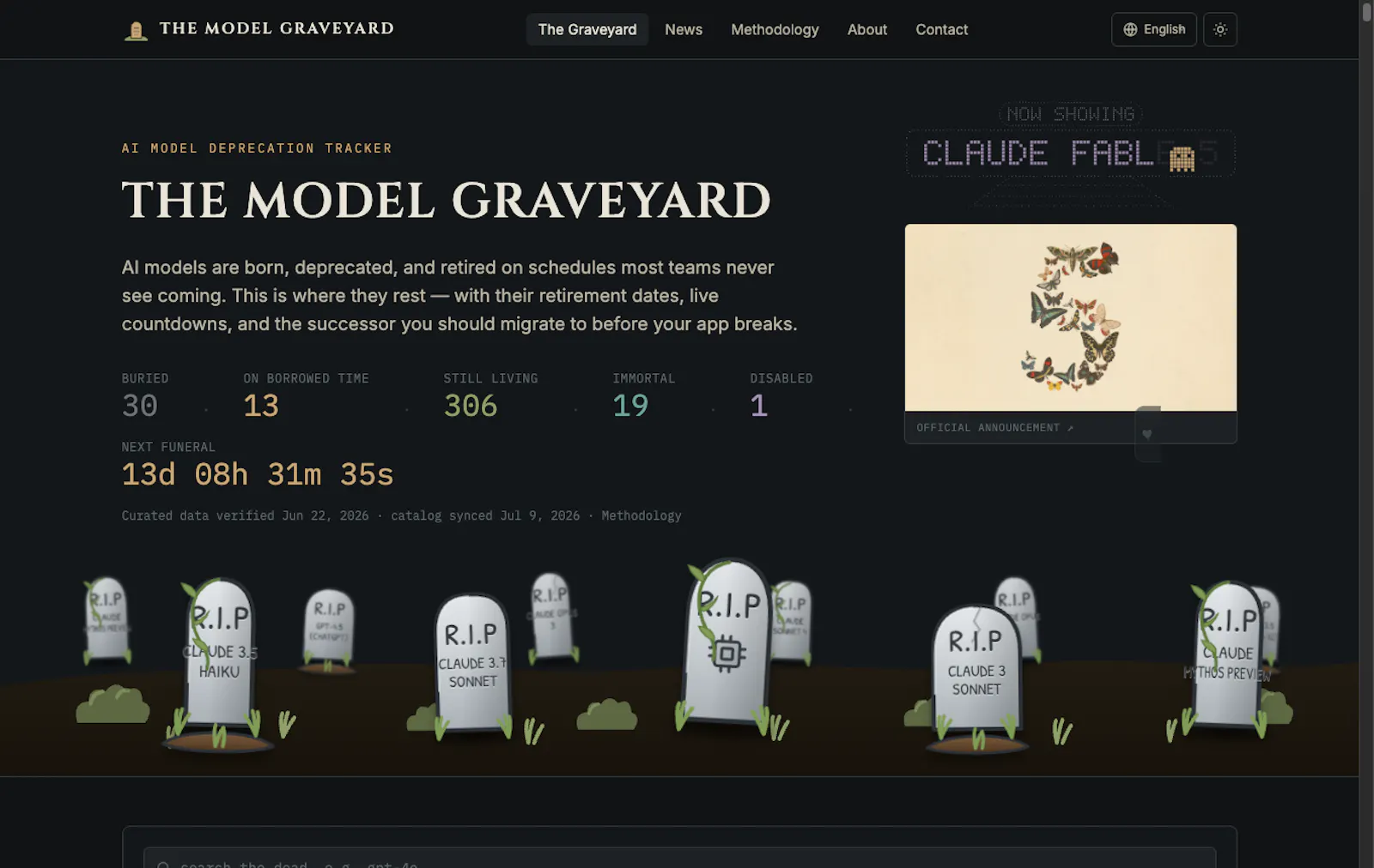 The Model Graveyard screenshot 1