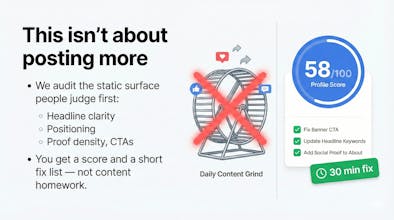 LinkedIn Profile Audit by HookTide gallery image