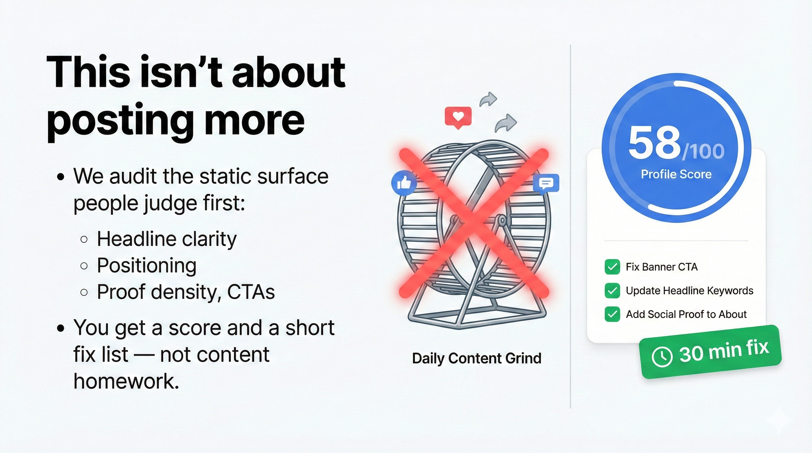 LinkedIn Profile Audit by HookTide - Screenshot 4 showing product features and functionality