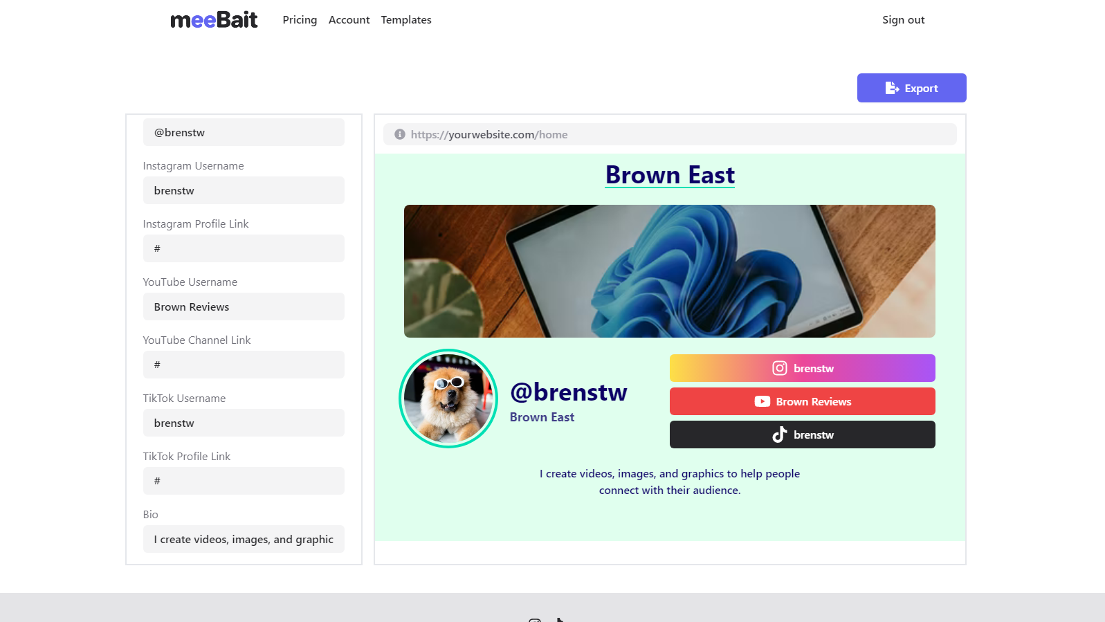 meeBait gallery image