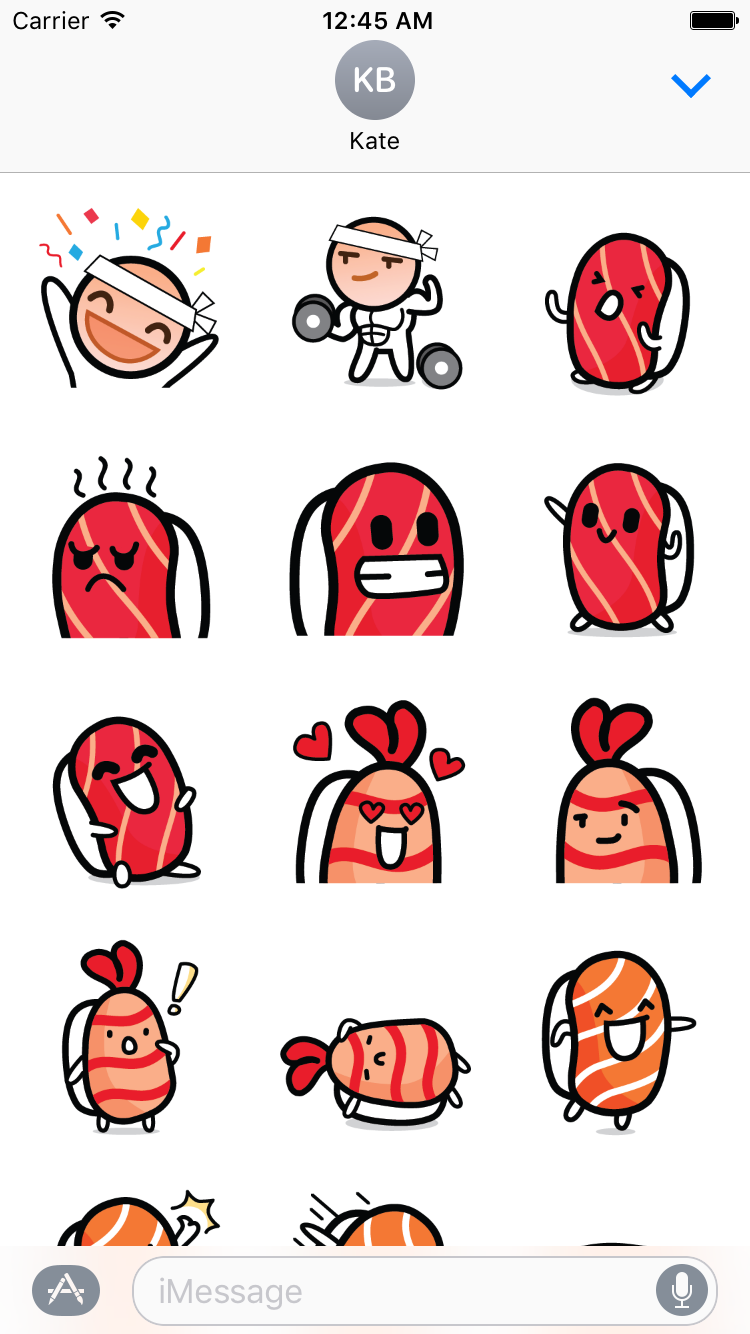 Sushi Land Stickers gallery image