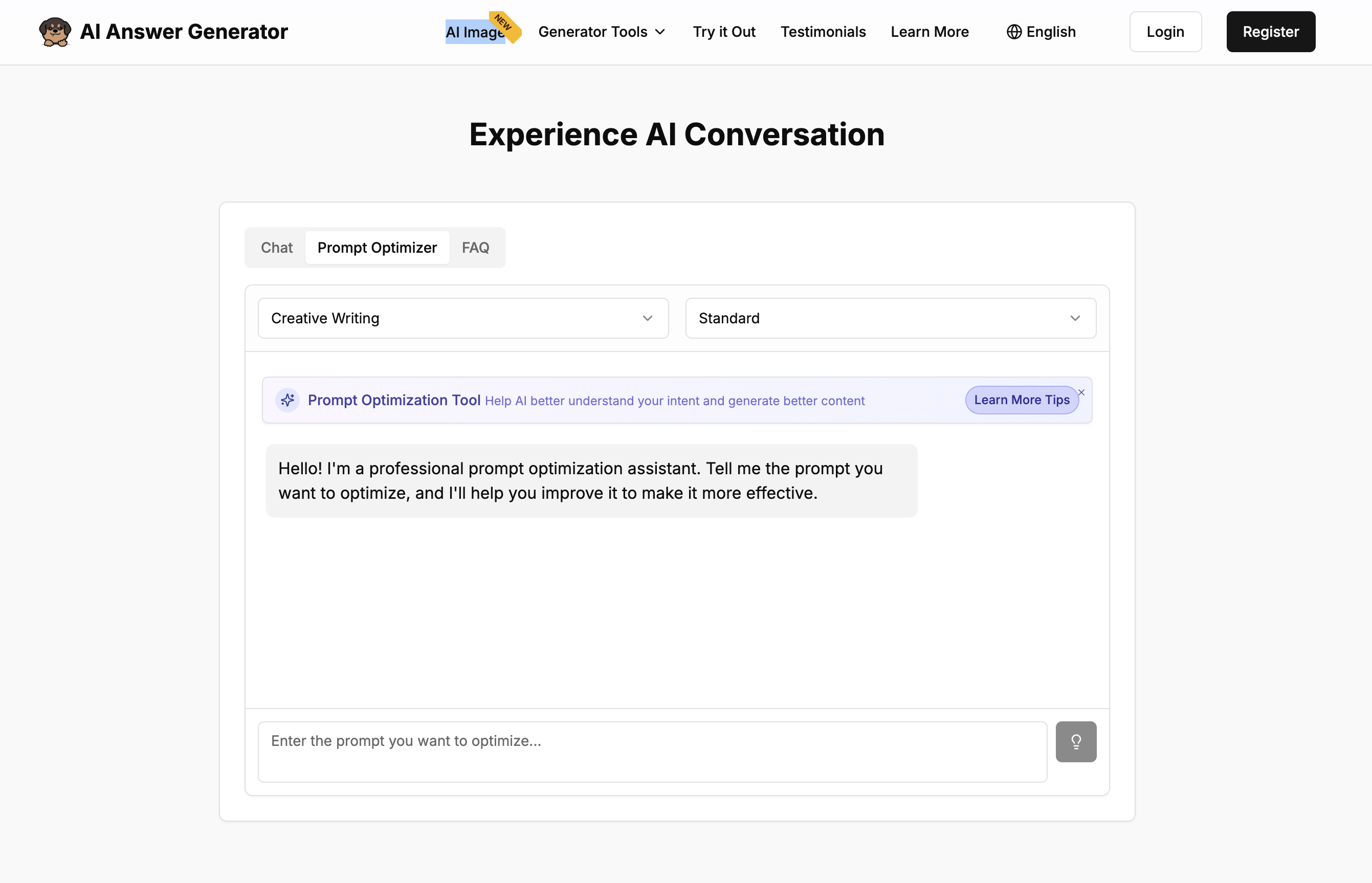 AI Answer Generator gallery image