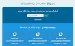 Sliq.pw Advanced URL Shortener media 2