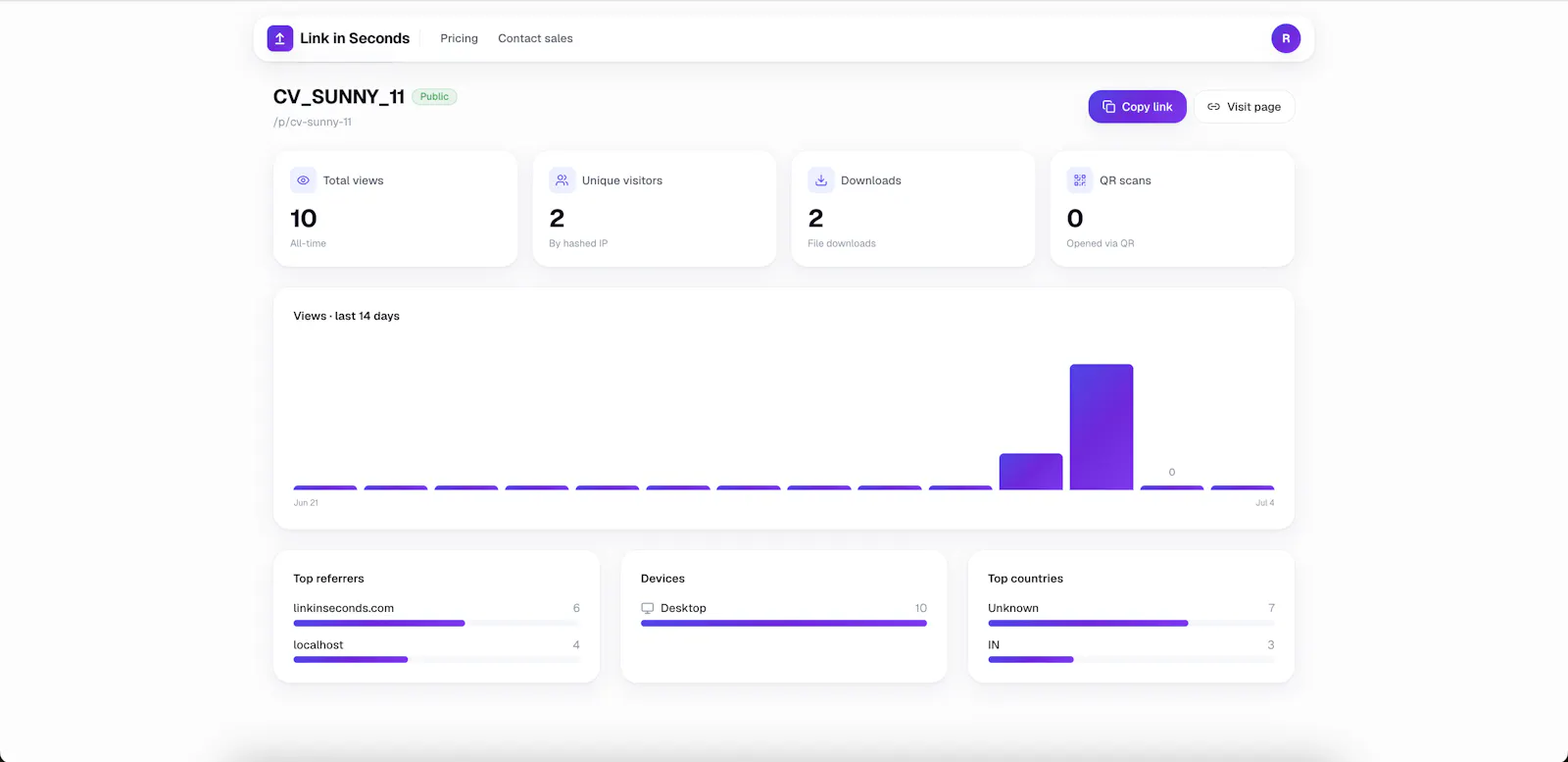Link in Seconds screenshot 8