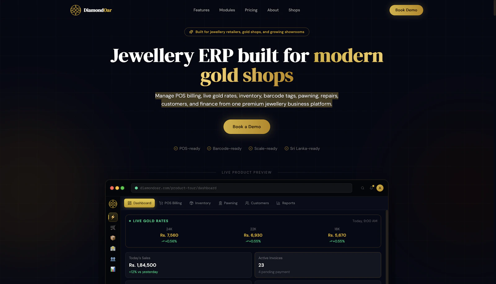 Diamondoar screenshot 1