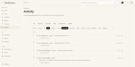 Ambience: Institutional Context Layer gallery image