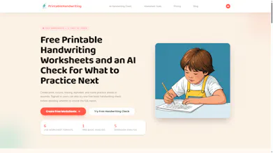 PrintableHandwriting gallery image