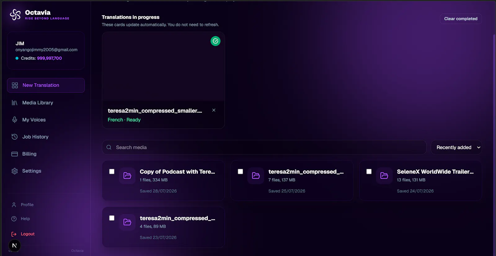 Octavia screenshot 5