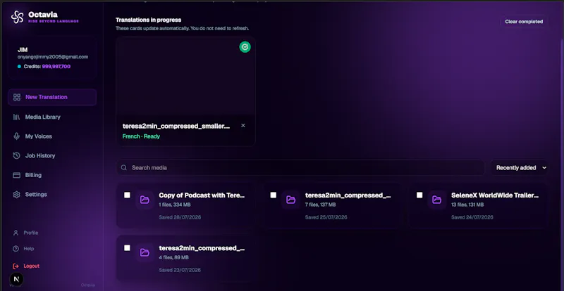 Octavia screenshot 5