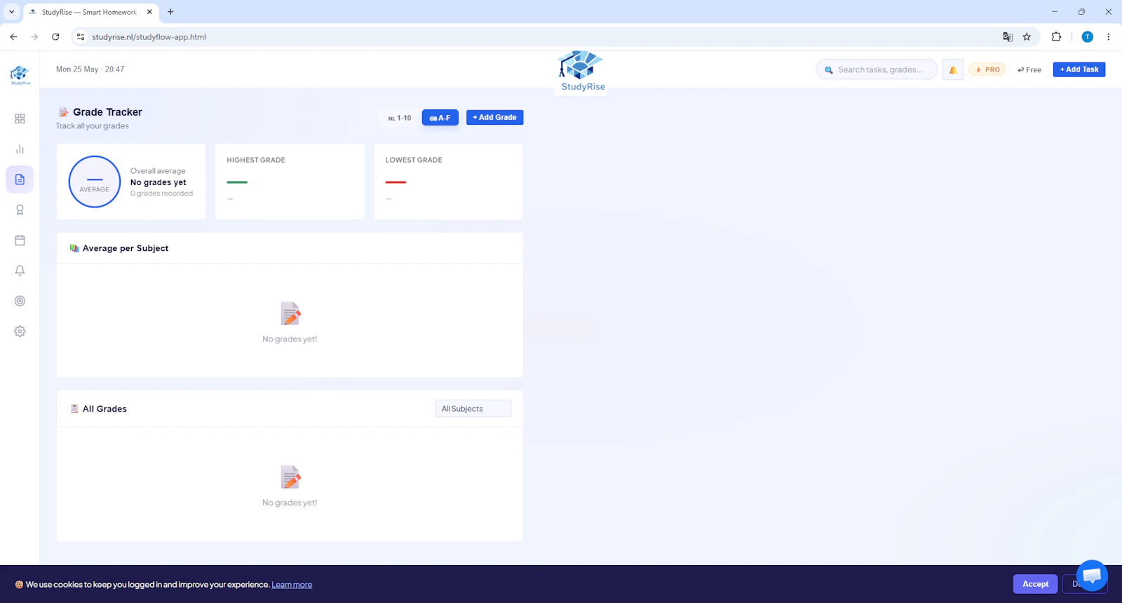 StudyRise launch screenshot 3