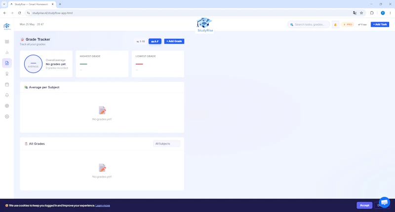 StudyRise launch screenshot 3