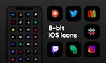 8-bit iOS Icons image