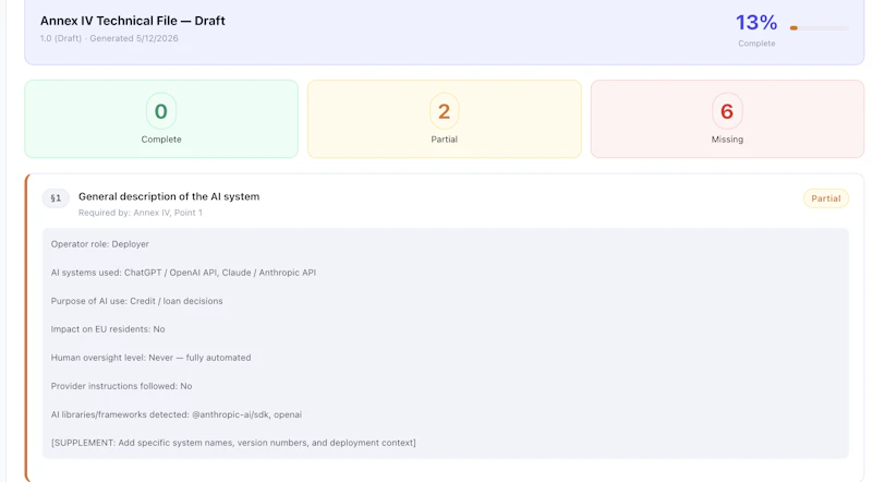 EU ACT Guard screenshot 1