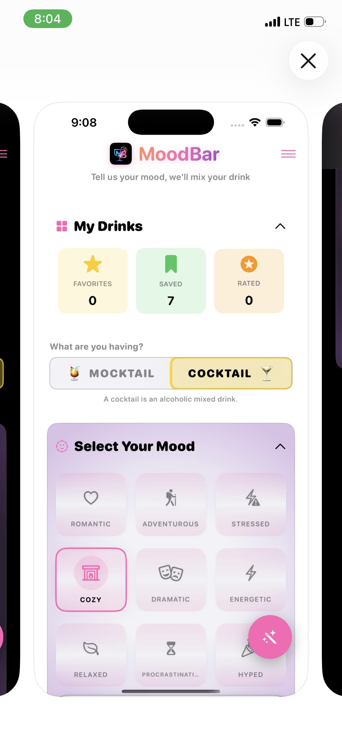 MoodBar gallery image