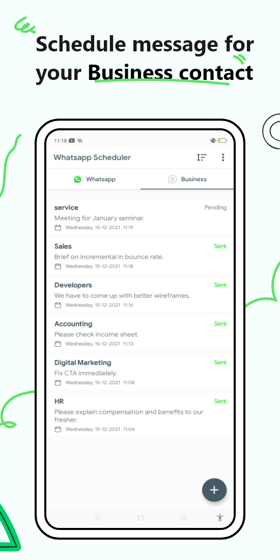 Whatscheduler: Auto Messaging gallery image