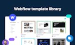 Webflow Template Library image