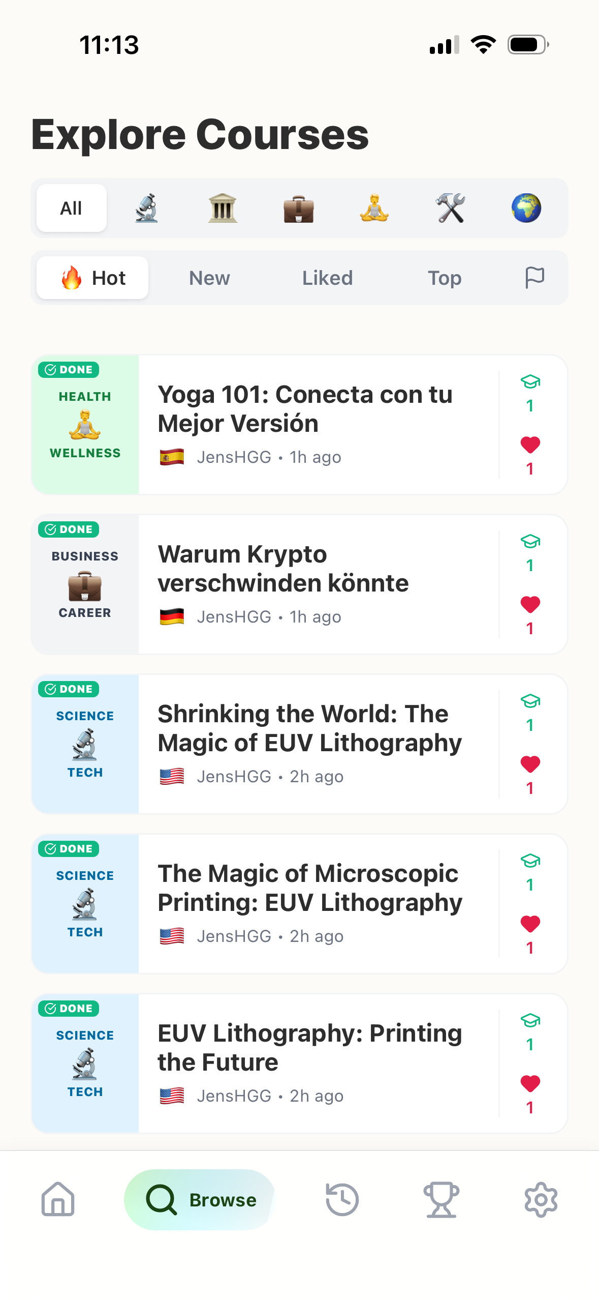 NerdSip - Screenshot 2 showing product features and functionality