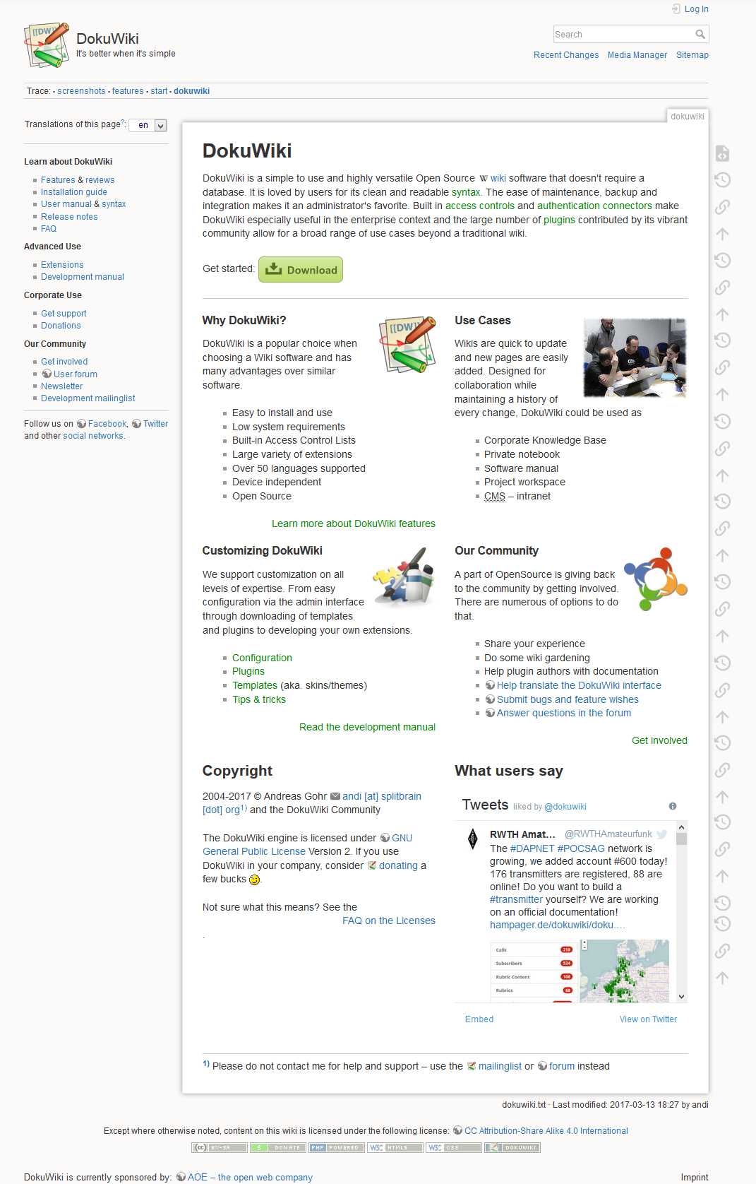 Dokuwiki gallery image