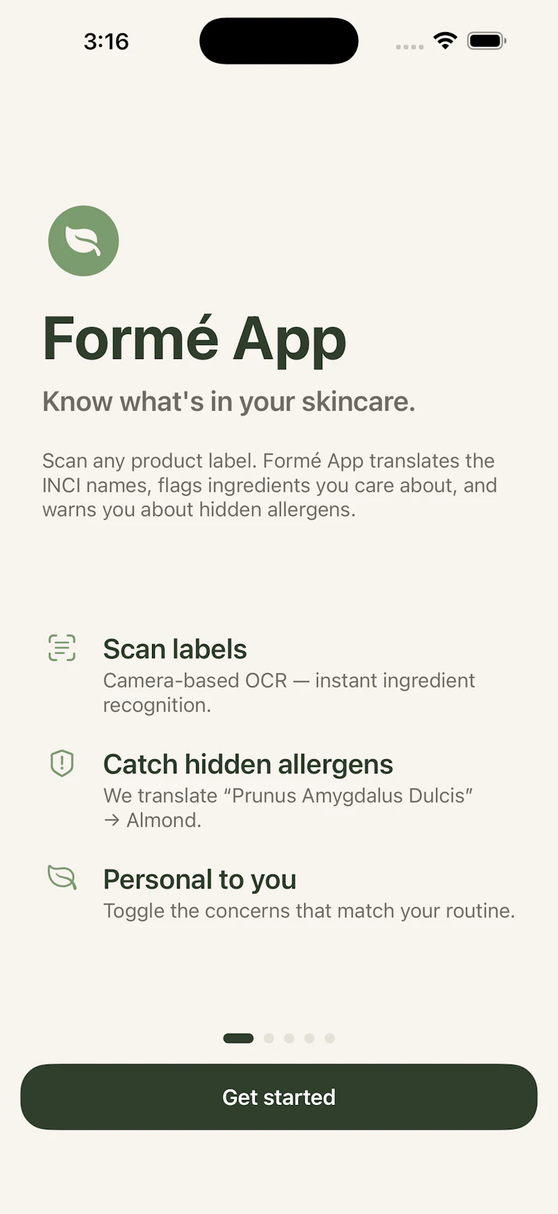 Formé screenshot 1