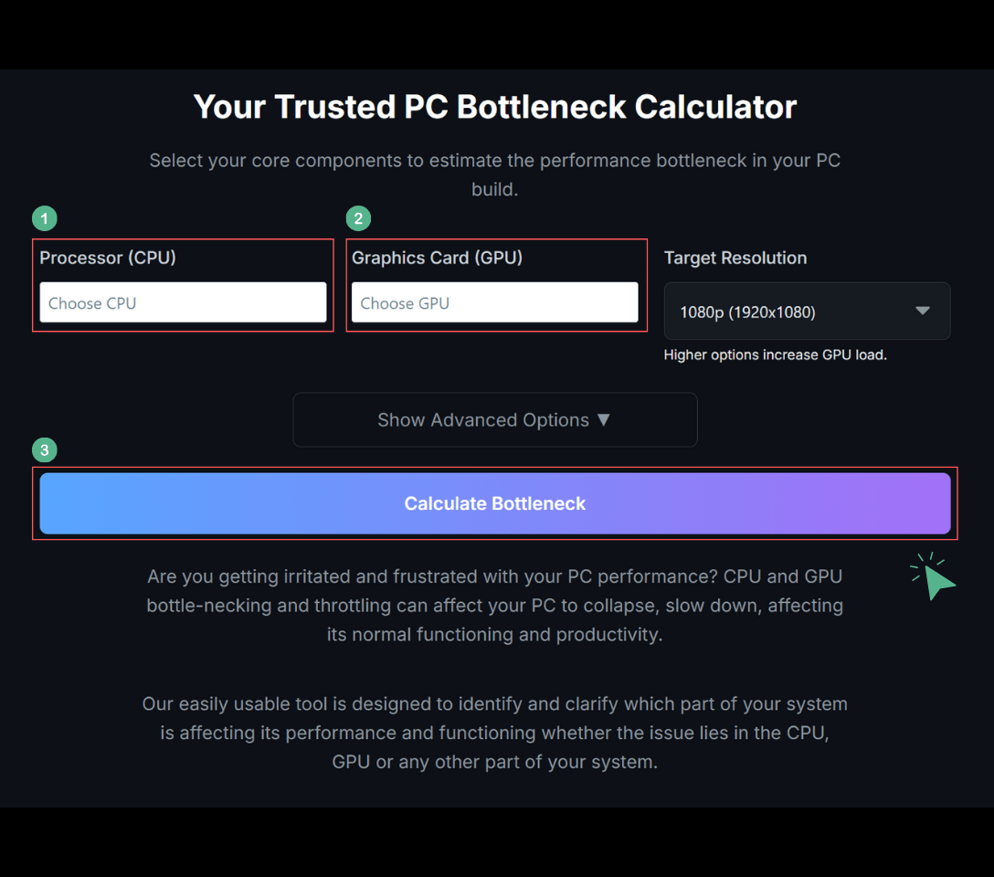 SmartBottLeneckCalculator - PCのパフォーマンスを最適化しますメディア1