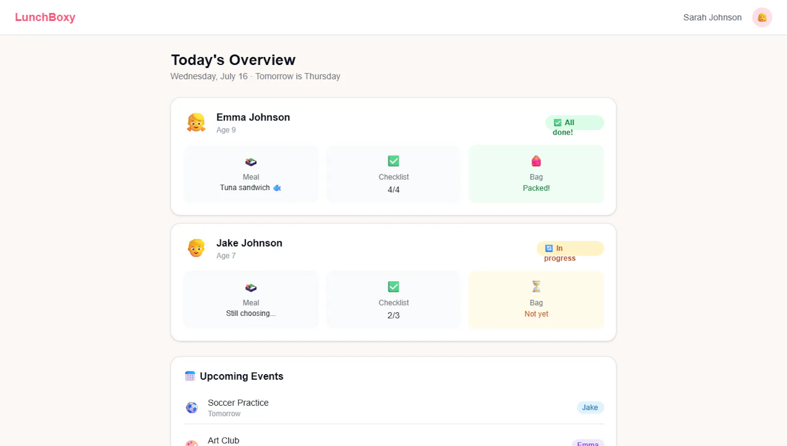 LunchBoxy screenshot 4