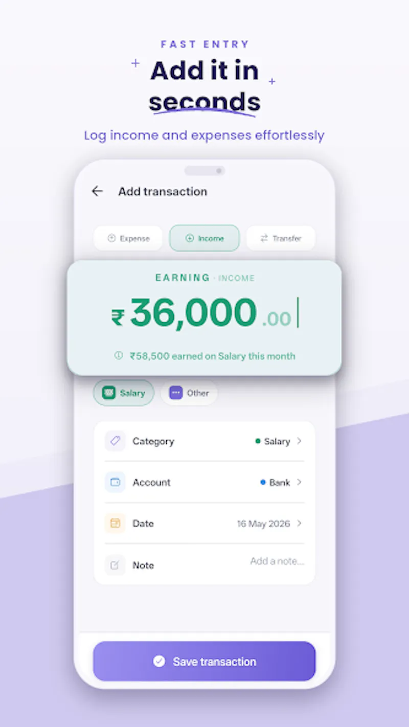 FinStage - Expense Tracker App screenshot 3
